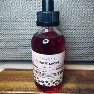Aminnah Fruit Loops Body Oil - Vibrant Red